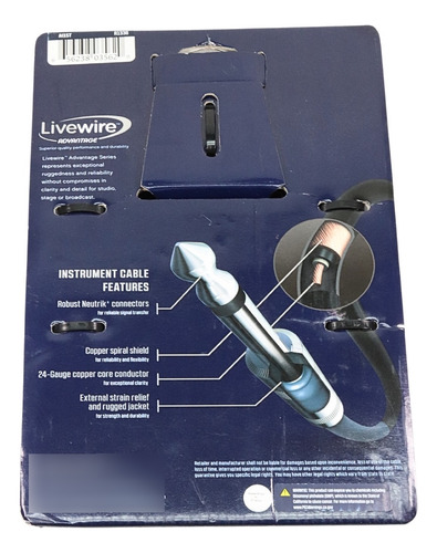 Cable Para Intrumentos Livewire Ai15t