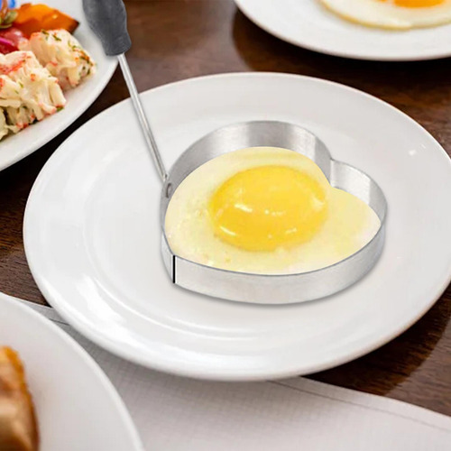 Anéis Para Fritar Ovos, Círculo De Panqueca Para Coração