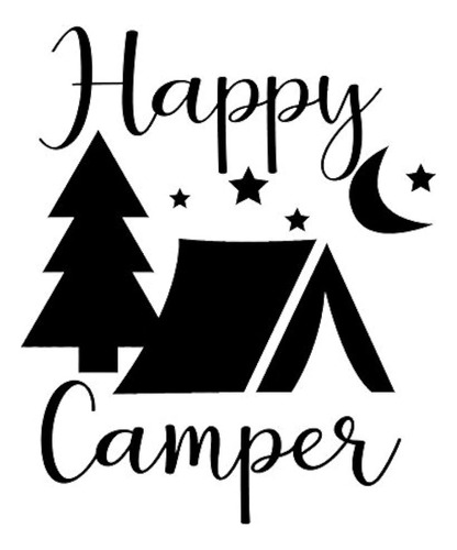Ideas De Concepto Creativo Happy Camper Tent Trees Stary Nig