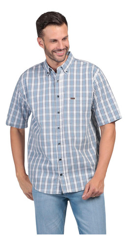 Camisa Regular Fit Manga Corta Lee Hombre 34u