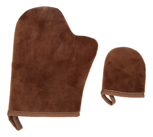 3pcs / Retroceder Aplicador De Bronceado Guantes De
