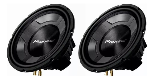 Kit Par Subwoofer Pioneer Ts-w3060br 12 Pol 4 Ohms 350w Rms