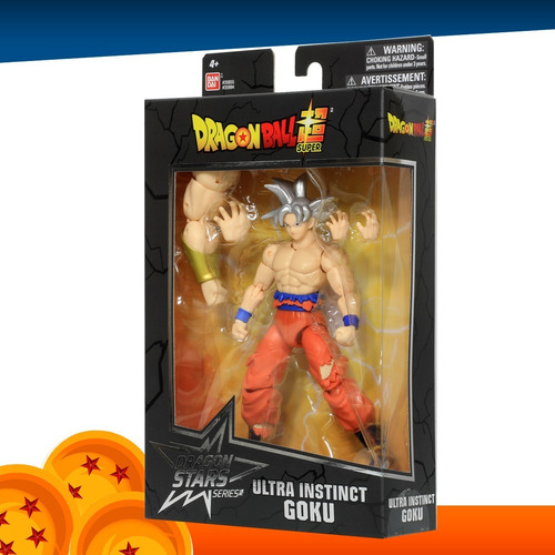 Imagen 6 de 7 de Dragon Ball Goku Ultra Instinto Figura Super Stars Bandai