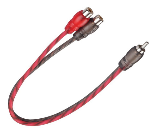 Imagen 1 de 2 de Cable Alargue Ds18 Rca 1 Macho 2 Hembras Potencia Ampli