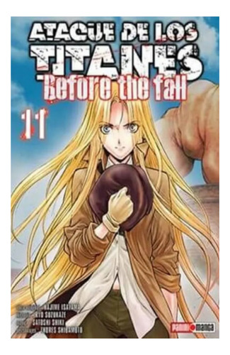 Ataque De Los Titanes Before The Fall Tomo N.11 Panini Anime