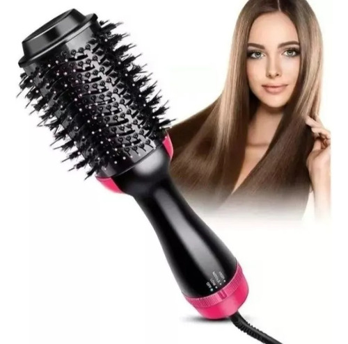 Cepillo De Cabello  Secador  Alisador Eléctrico 3 En 1