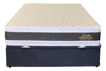 Comprar Sommier Baul+ Colchón Plaza Y Media Espuma Ortopédico 120