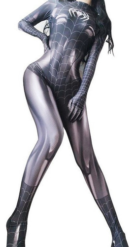 Disfraz Mujer Spiderman Venom Body Avengers Viuda N