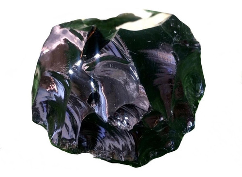 Pedra Semi Preciosa Obsidiana Negra Cristal - Pedra Bruta 