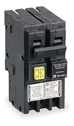 Square D Hom220gfi 2p-120/240v-20a Cb