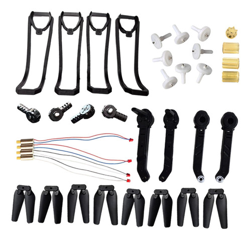 Rc Quadcopter Spare Parts Spéter Accessors Kit Negro