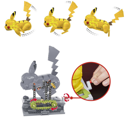 Mega ® Construx Pokemon Pikachu Set De Construcción 1095pz