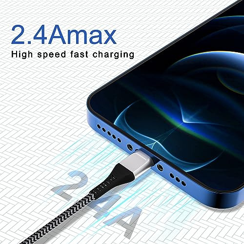 Cable De Carga Para iPhone 14/ 13/13 Pro/13 Mini/12/12 Mini/
