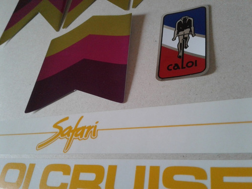 Em Silk - Adesivos Caloi Cruiser Safari Tk Tx Montana Light