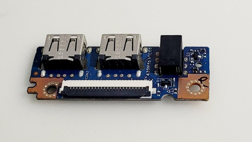 Imagem 3 de 4 de Placa Auxiliar Usb E Conector De Áudio 02wmgk Dell Inspiron