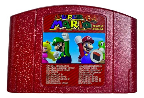 Super Mario 64 Hacks Series 18 In 1 - N64