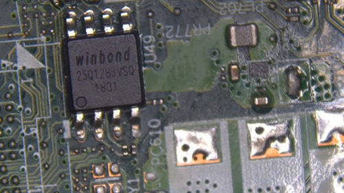 Chip Bios Winbond 25q128jvsq W25q128jvsq 25q128 - Programado (Usado)