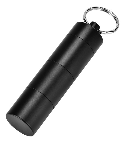 Pastillero Botella De Aleación Aluminio Impermeable Portátil