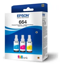 Comprar Tintas Epson T664 Pack 3 Colores Cmy | Ofiexpress