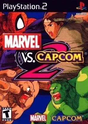 Jogo Patch De Luta Marvel Vs Capcom 2 Play2 Playstation 2