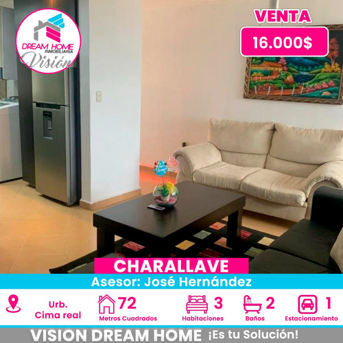 En Venta Apartamento Remodelado En La Urbanización Cima Real Charallave 