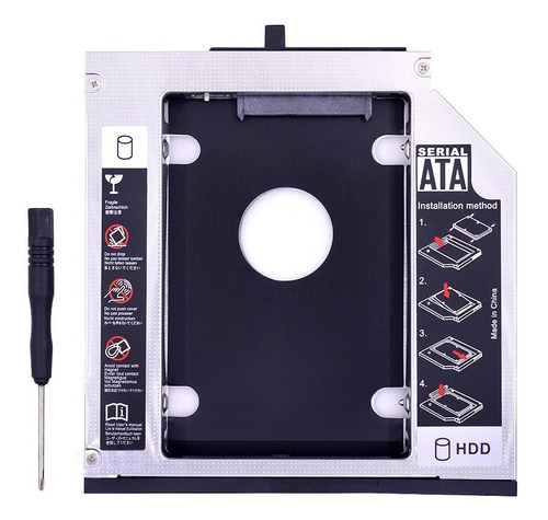 Caddy Slim 12.7mm Sata 3.0/ 2.5 Hdd Para Laptop -deepfox