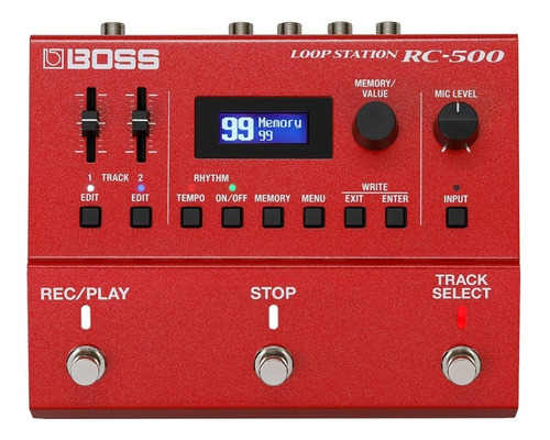 Pedal Loopstation Boss Rc500 Para Voz E Instrumentos