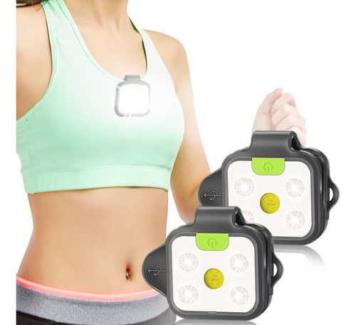 Luz Para Correr, Paquete De 2 Luces De Correr Con Clip Para.