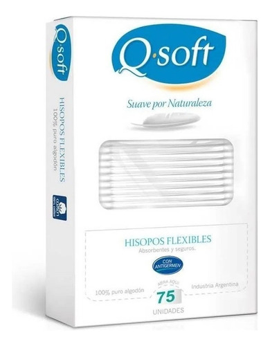 Hisopos Qsoft Estuche 75 Unid