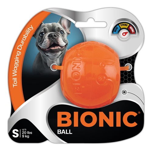 Juguete Canino Pelota Bionic Small Perro Rellenable Mascota