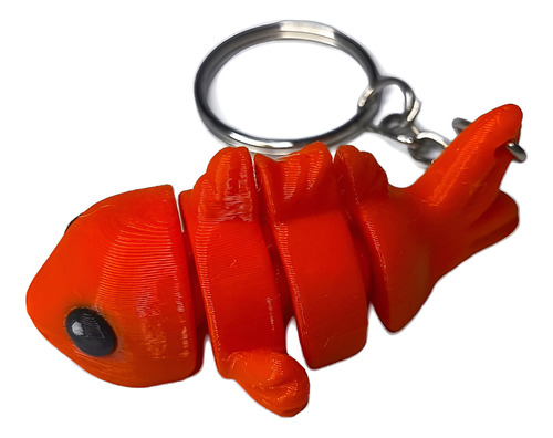 Llaveros Articulados 3d De Animalitos | Modelos Variado Nemo