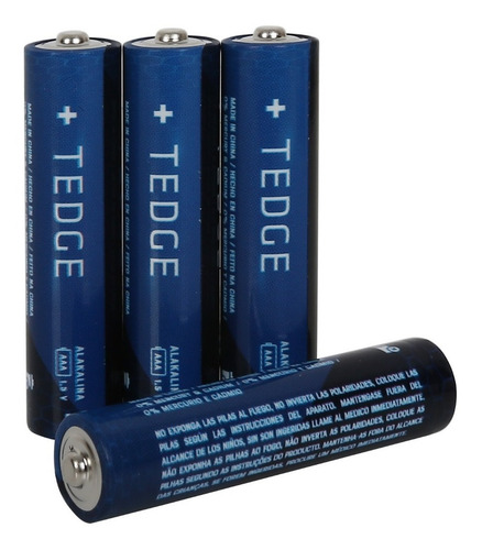 Imagem 4 de 6 de Kit 20 Pilhas Alcalinas Aaa Tedge