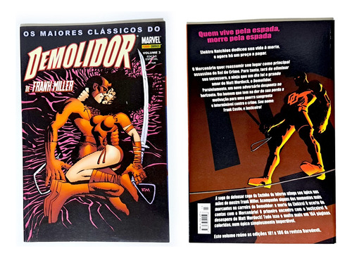 Os Maiores Clássicos Do Demolidor 1 A 4 + Elektra Assassina (frank Miller) (Usado)