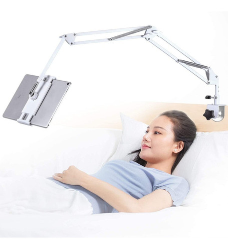 Soporte Ajust. Y Plegable Para Cama P/ Tablet De 4,5 - 12,9