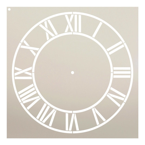 Plantilla Reloj Para Casa Campo 12.0 In Diametro Diseño