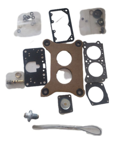 Kit Carburador Ford F370/ F460 F-750-600 Holley 2 Bocas 