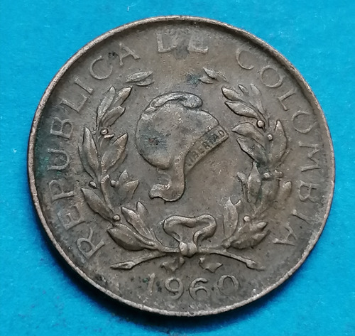 Colombia Moneda 1 Centavo 1960