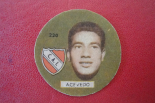 Figuritas Sport Año 1960 Acevedo 220 Independiente