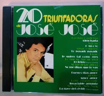 Comprar José José 20 Triunfadoras Disco Cd