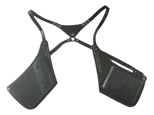 Bolso Bandolera Con Bolsillo Tipo Para Accesorios De