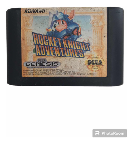 Rocket Knight Adventures Sega Génesis Original