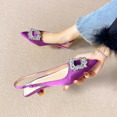 Sandalias De Tacón Alto For Mujer De Estilo Francés 2023, N