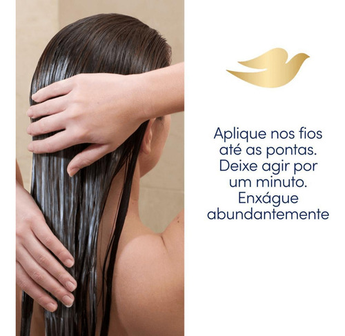 Kit Dove Bond Intense Repair Shampoo Condicionador Miracles