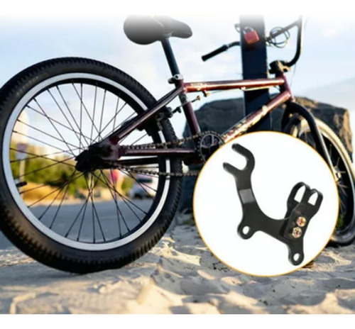 22mm Bike Disc Brake Bracket Steel Easy To Install Practical