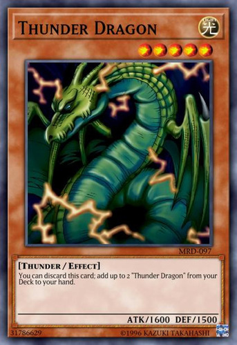 Thunder Dragon - Ultra Rare     Lckc