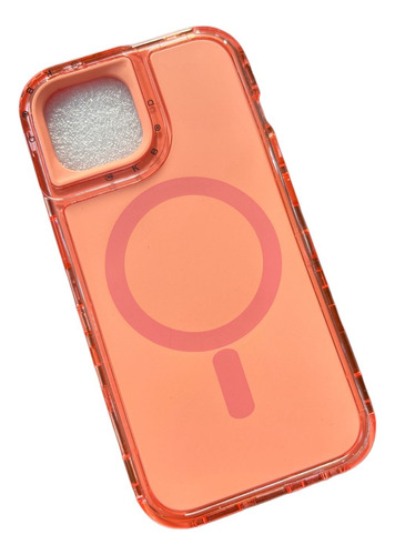 Funda Magsafe 360 Coral Para iPhone 15 Pro