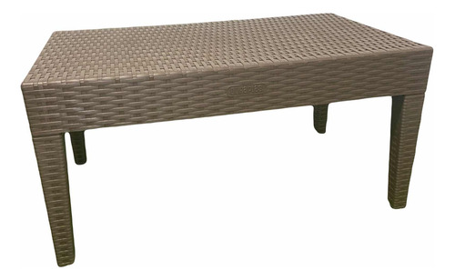 Mesa Plástica Rectangular Baja Para Recibo