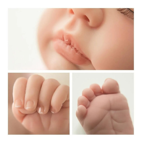 Bebê Reborn Menina Original 100% Silicone