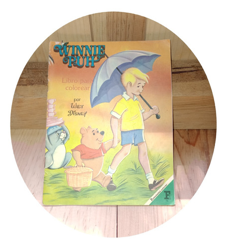 Libro Para Colorear Vintage Winnie Pooh Fernández Editores (Usado)