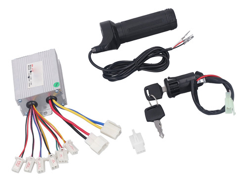 Kit De Controlador De 24 V Y 500 W Con Acelerador Twist Grip